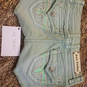 Size 28 rock revival shorts